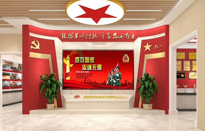 某部队军史馆建设