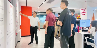 中国基层党建网广东频道主任赖景友一行莅临广州聚桥文创，深入了解数字党建发展情况